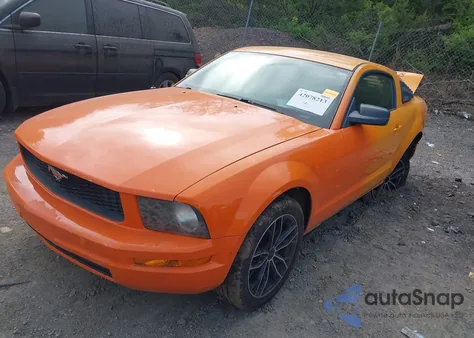 2007 Ford Mustang V6 Deluxe/V6 Premium из США, поврежденный, VIN 1ZVFT80N775270557